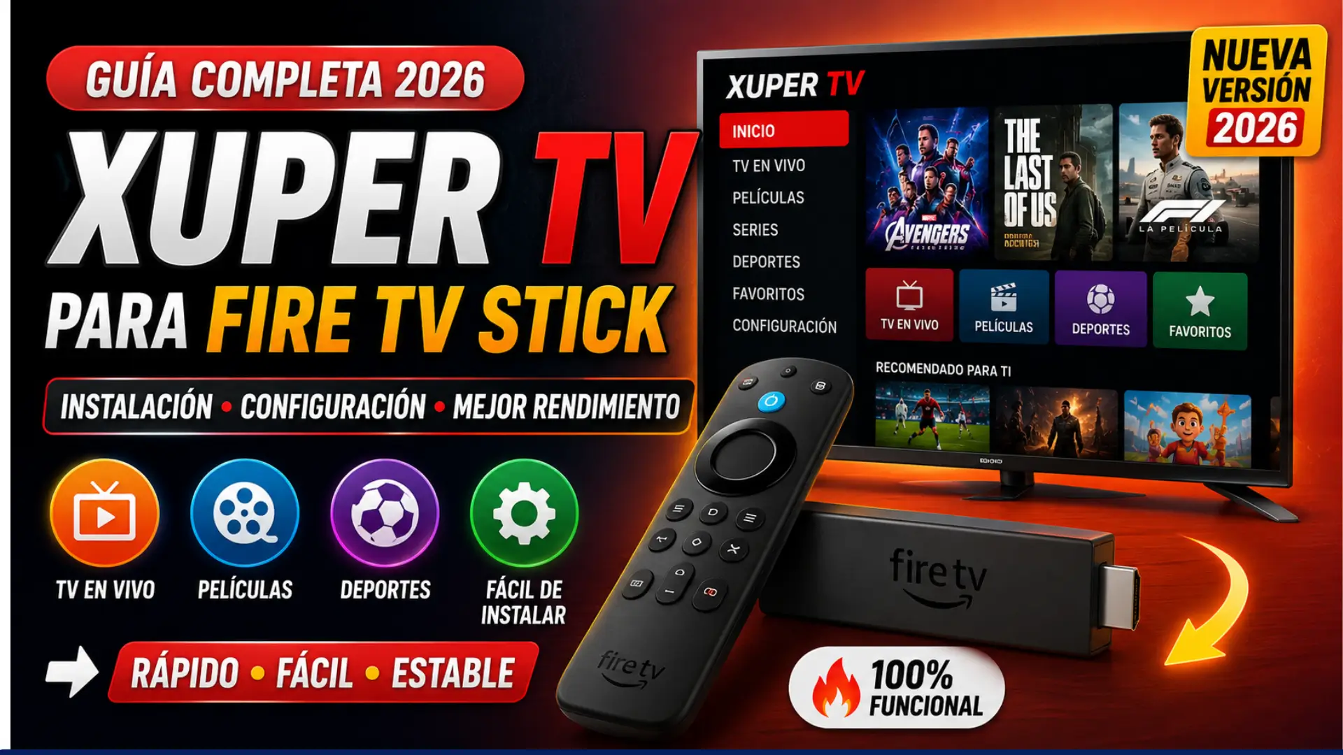 Install Xuper TV on Fire TV Stick – Latest Version (2026)