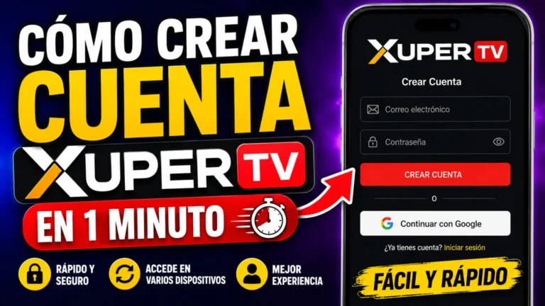 Xuper TV Account Creation Guide 2026: Fast, Safe & Easy Steps