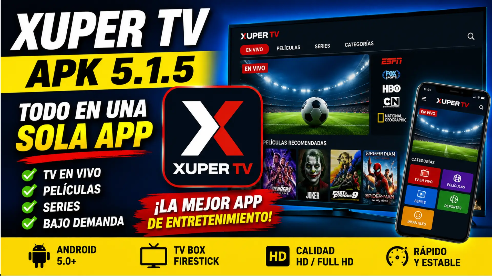 Xuper TV APK Latest Version 5.1.5 – Fast, Secure & Free for Android