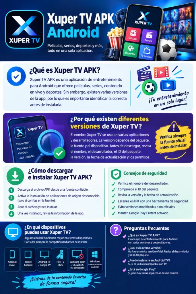 Xuper TV APK Android: Download, Install & Latest Version