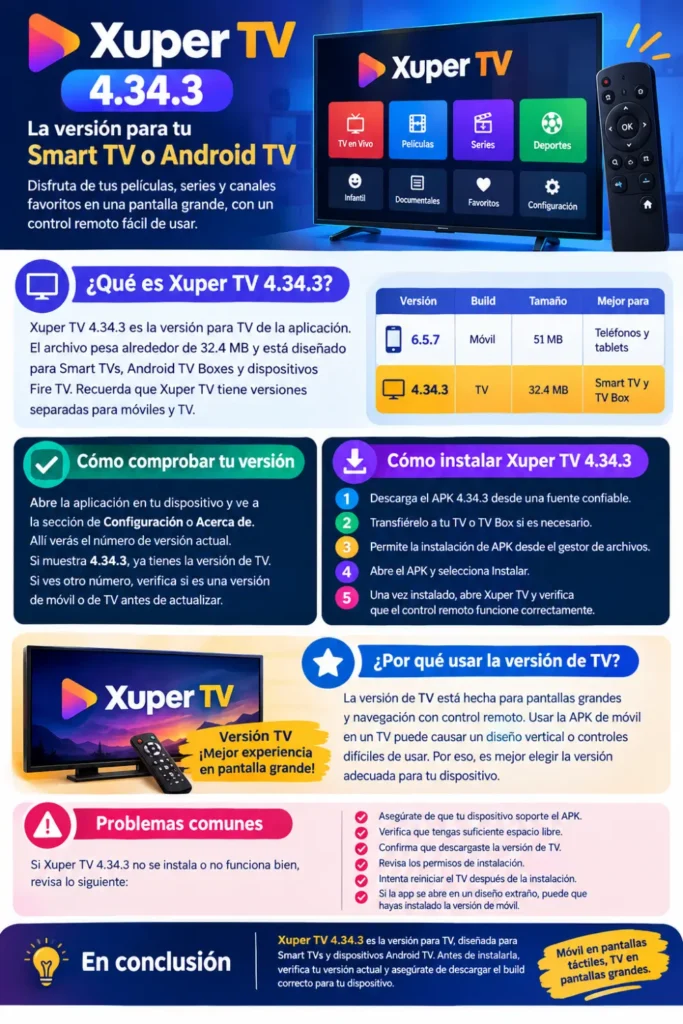 Xuper TV 4.34.3 Version: How to Check and Install