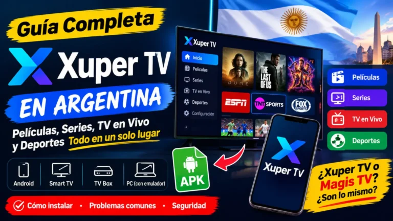 Xuper TV Argentina – Watch HD Movies, Series and Live TV