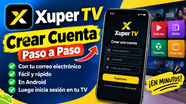 Xuper TV Account Sign Up To Watch Movies Free