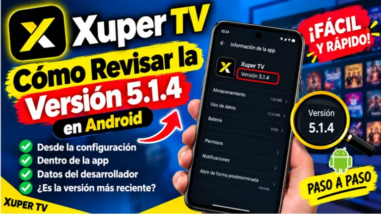 Xuper TV 5.1.4 APK Version Details: What’s New and How to Check the Latest Version