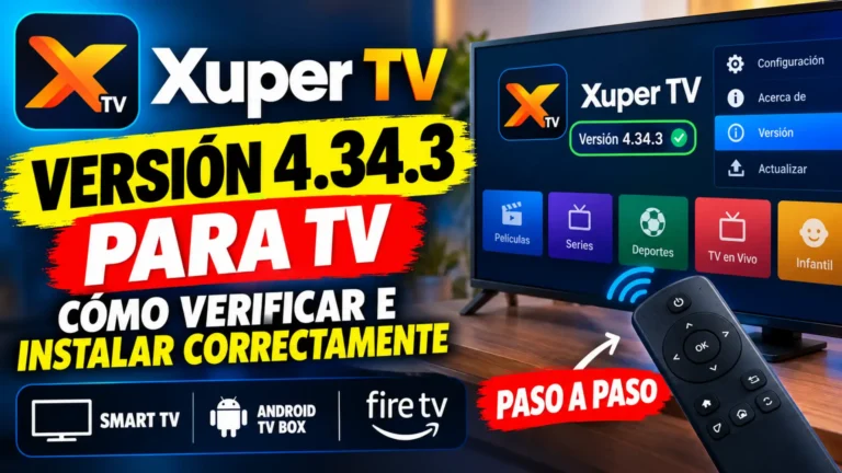 Xuper TV 4.34.3 Version: How to Check and Install