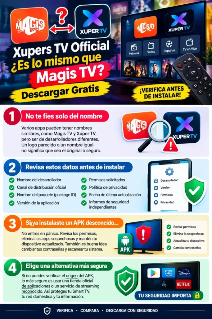 Xupers TV Official Check Magis TV & Descargar Gratis Free